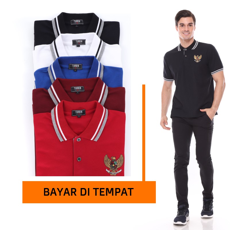 Kaos Polo Premium Garuda Shopee Indonesia Kaos Polo Premium Garuda Shopee Indonesia