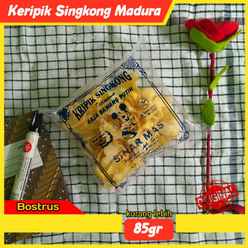 

Keripik Singkong Madura - SINAR MAS - Kripik Singkong Kripik Bawang Kripik Pedas Camilan murah