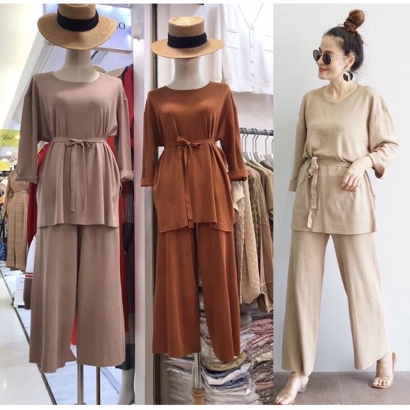 SETELAN RAJUT SET KNIT JUMBO IMPORT SET NAGITA SLAVINA BKK