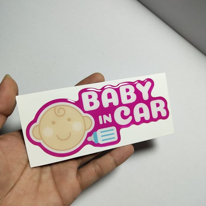 Jual Stiker Baby In Car Shopee Indonesia