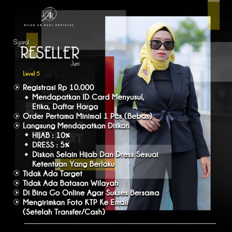 Open Reseller Hijab ARRAFI