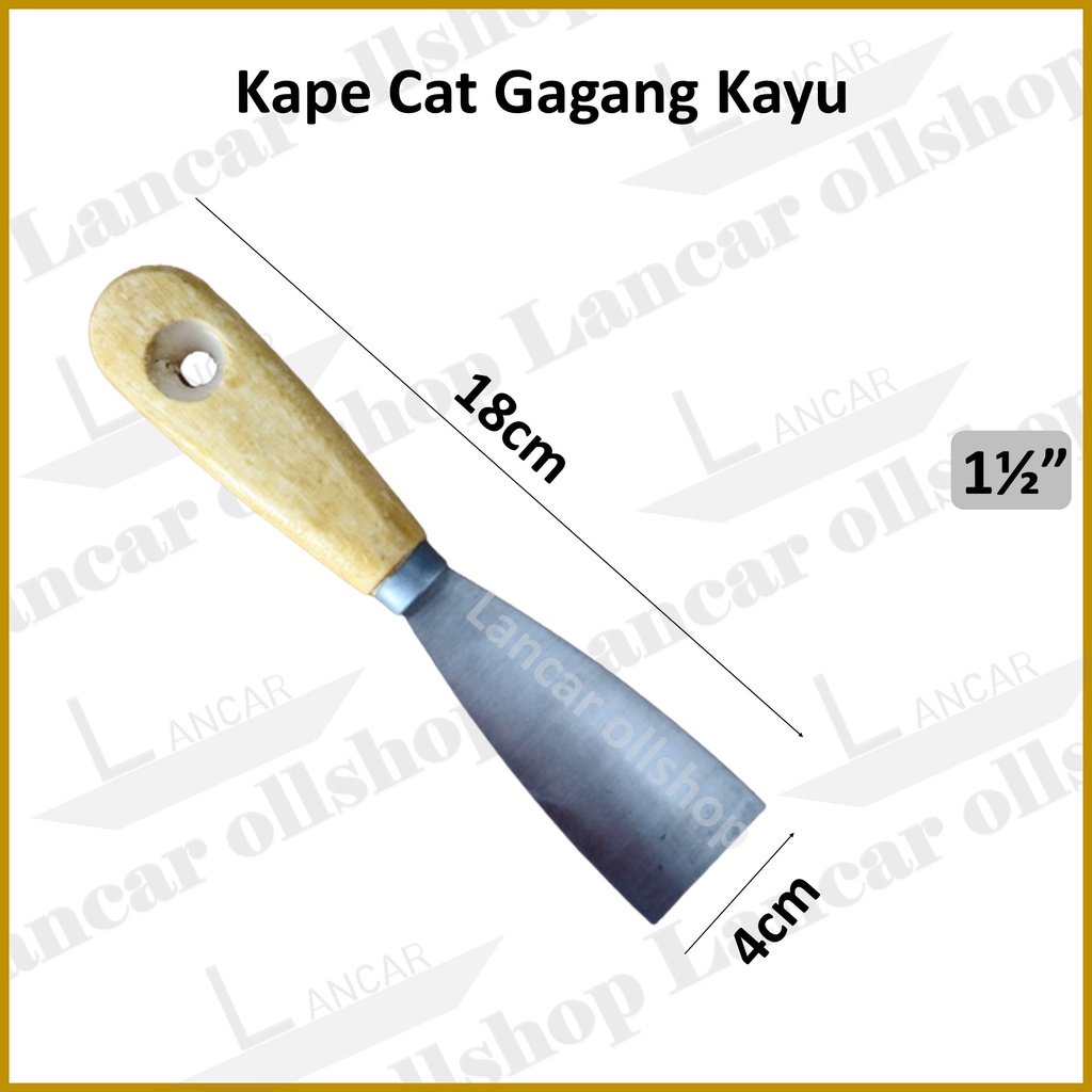 Kapi cat gagang kayu / Kape Cat