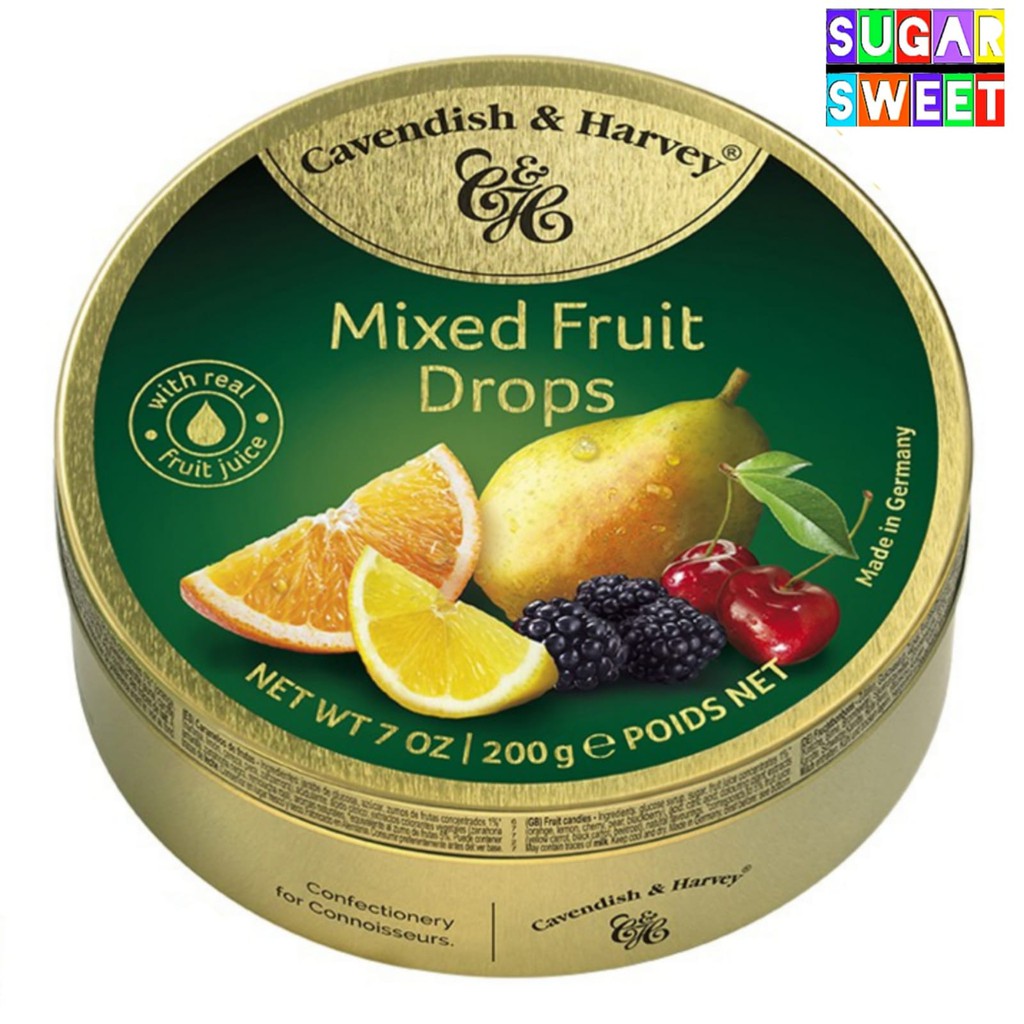 

Permen Impor Cavendish & Harvey Rasa Mixed Fruit Drops 200 g