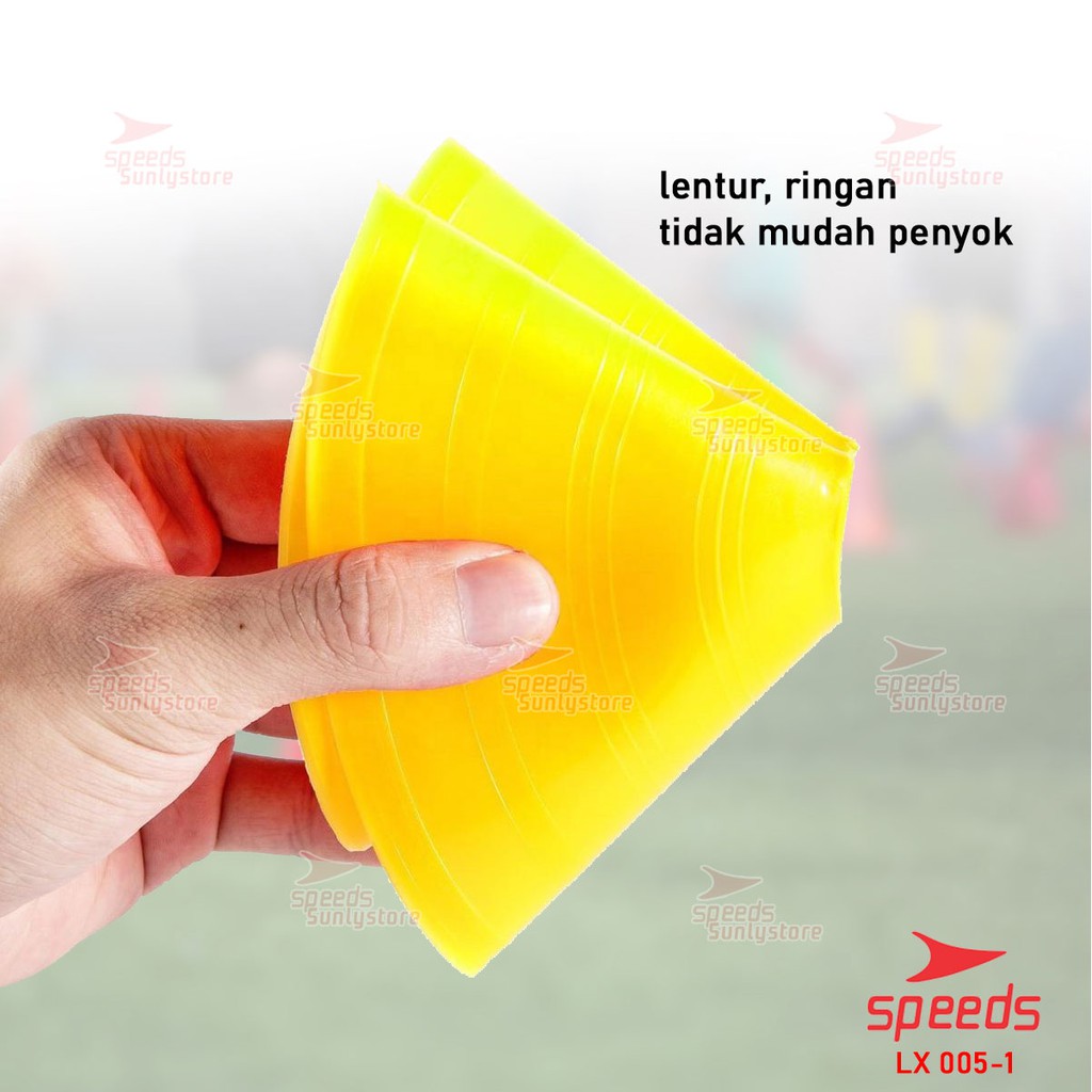 SPEEDS Cone Mangkuk bola kaki futsal training Latihan Kun Mangkok Marker harga 005-1 Image 3
