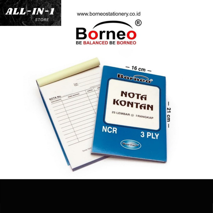 

Nota Kontan Besar - 3 Ply (1 BUKU)