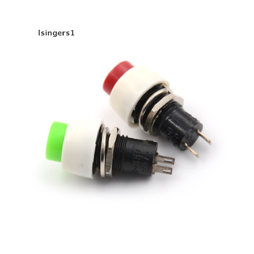 (lsingers1) 2pcs Saklar Power ON / OFF 2 pin Bentuk Bulat