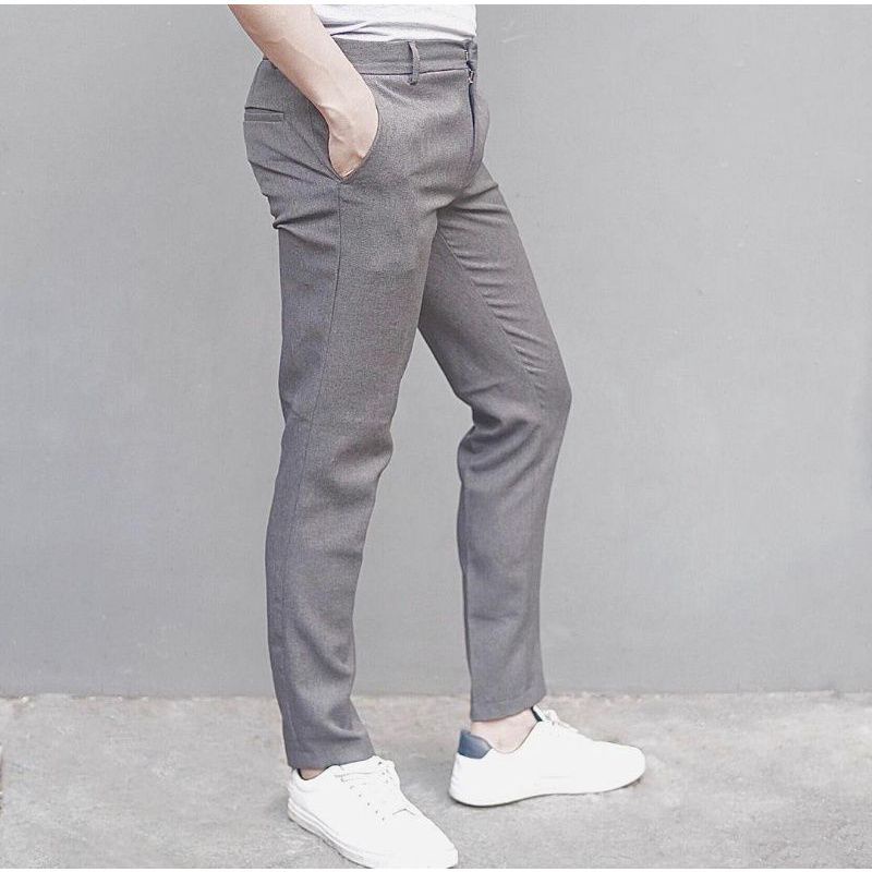 CELANA PANJANG BAHAN /CELANA FORMAL PRIA/CELANA KANTOR SLIMFIT