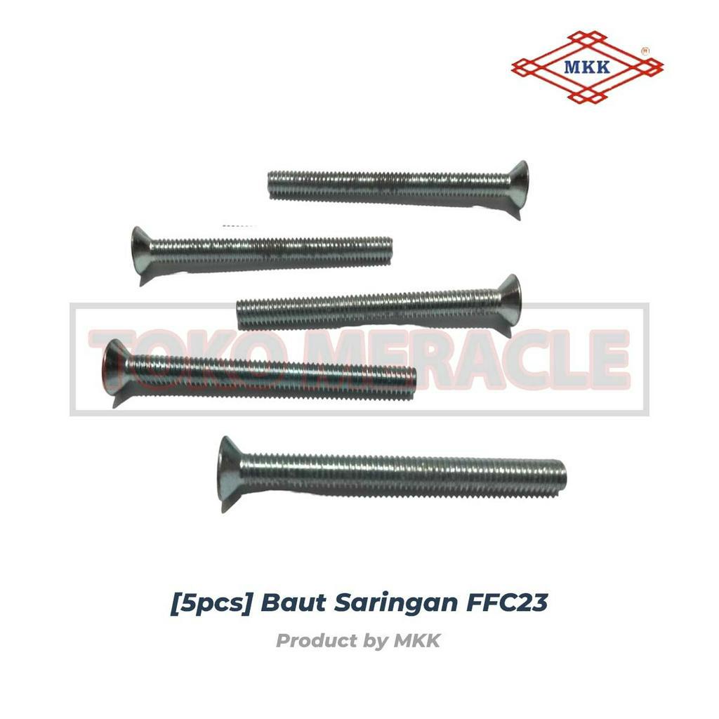 [5pcs] MKK Baut Saringan FFC23 - Baut Saringan Mesin Giling Tepung Penepung