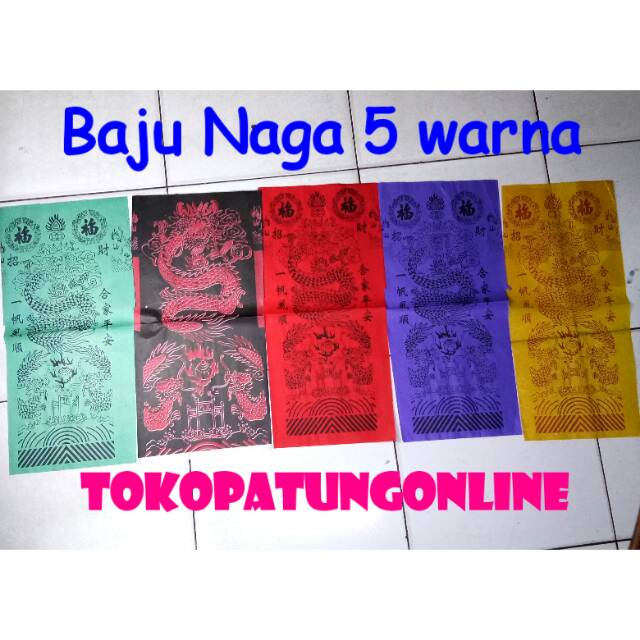 Baju Naga 5 warna