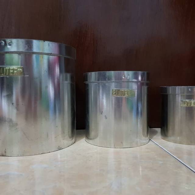 Literan beras takaran 2 liter, 1 liter dan 1/2liter