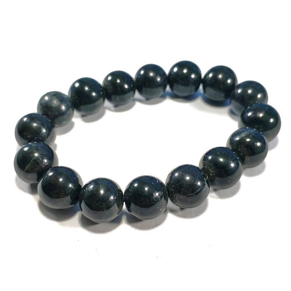 GELANG KESEHATAN NATURAL BLACK JADE HITAM PEKAT