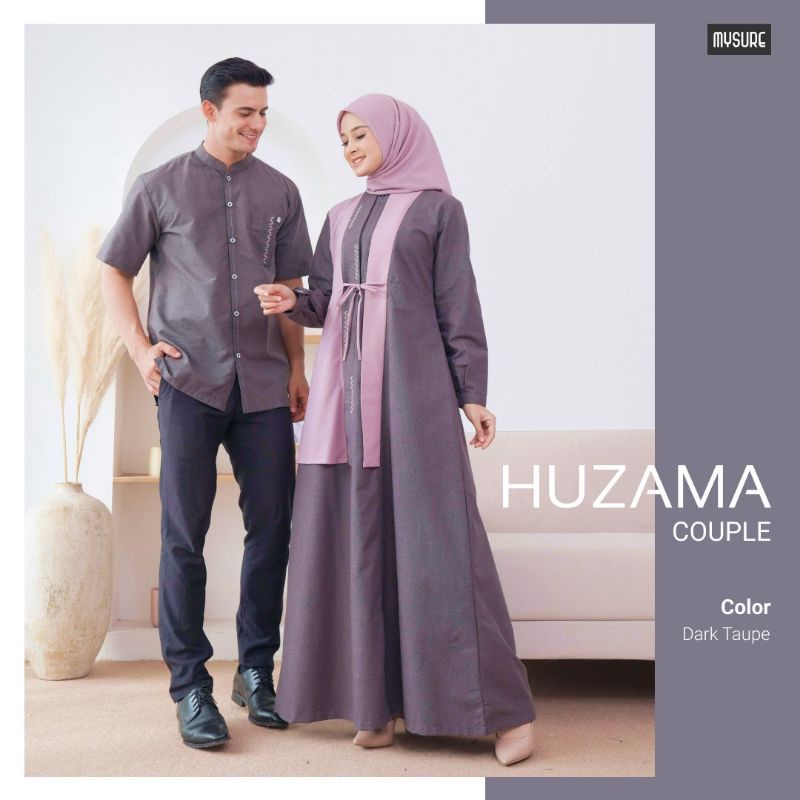 MYSURE HUZAMA DRESS GAMIS COUPLE DEWASA