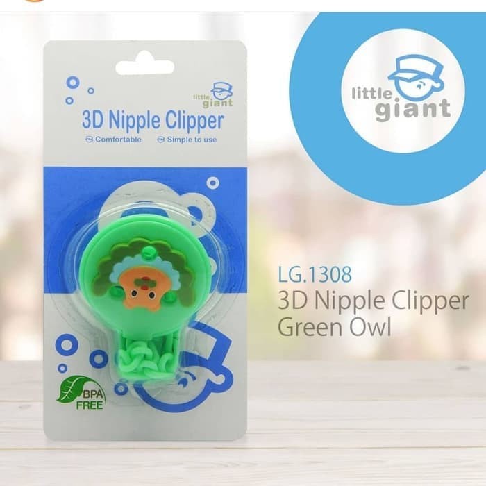 Little Giant Pacifier Holder 3D Nipple Clip LG 1308