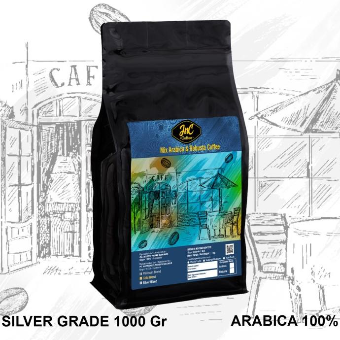 

Diskon JnC House Blend Silver Grade 100% Biji Kopi Arabika 1KG Diskon