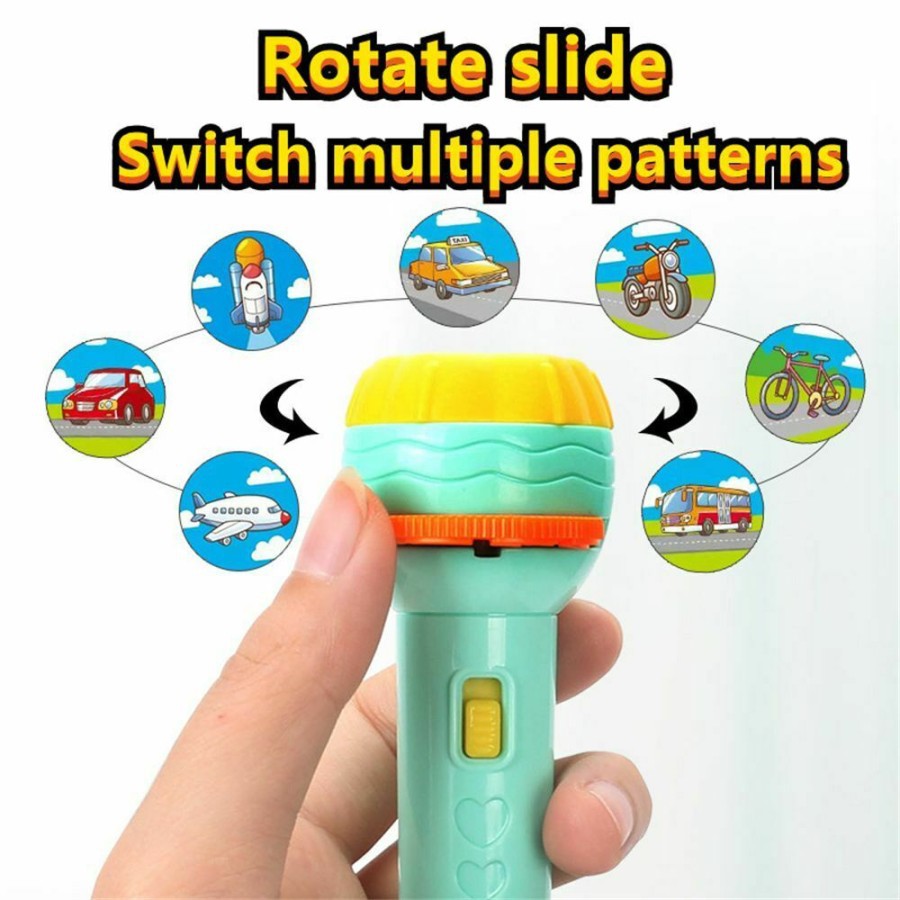 Projection Flashlight Children Projector Light