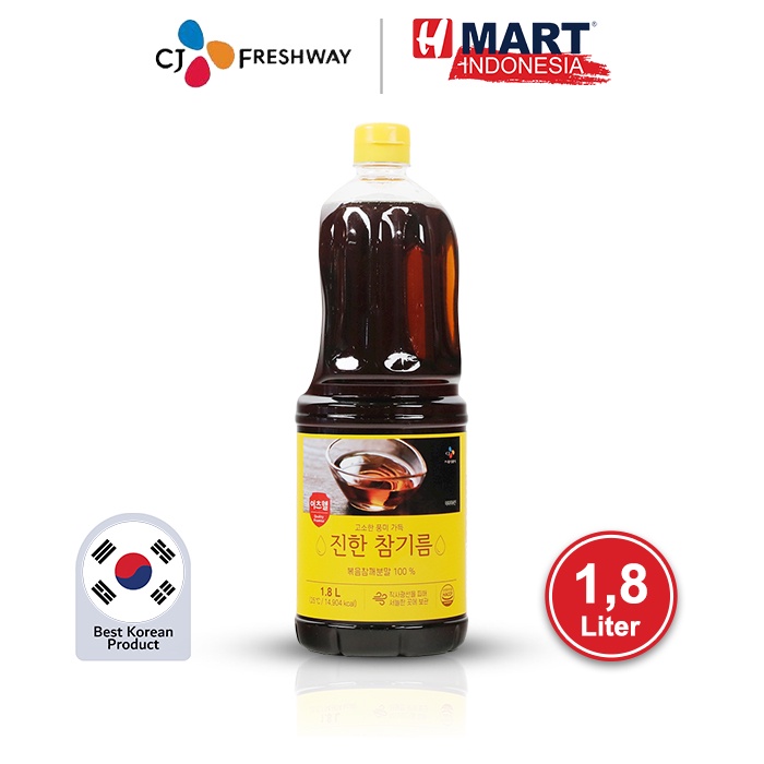 

CJ FreshWay Sesame Oil / Minyak Wijen 1,8Lt