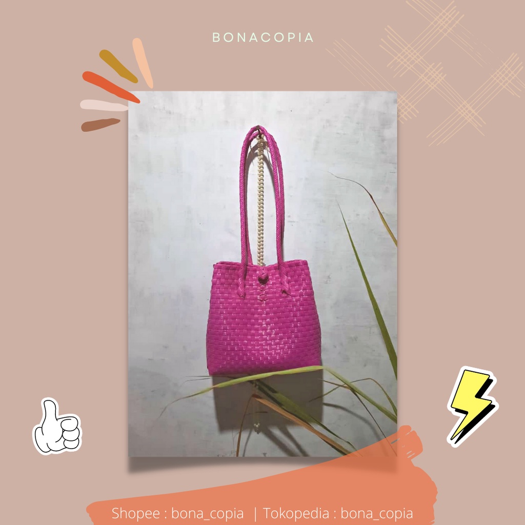 TAS ANYAMAN JALI-JALI SIZE M