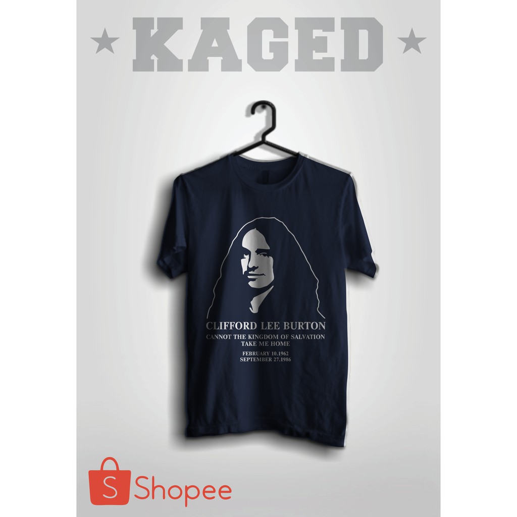 KAOS Clifford Lee Burton KAOS GITARIS METALLICA KAOS GITARIS KAOS BAND METALLICA #WARNABIRUDONGKER