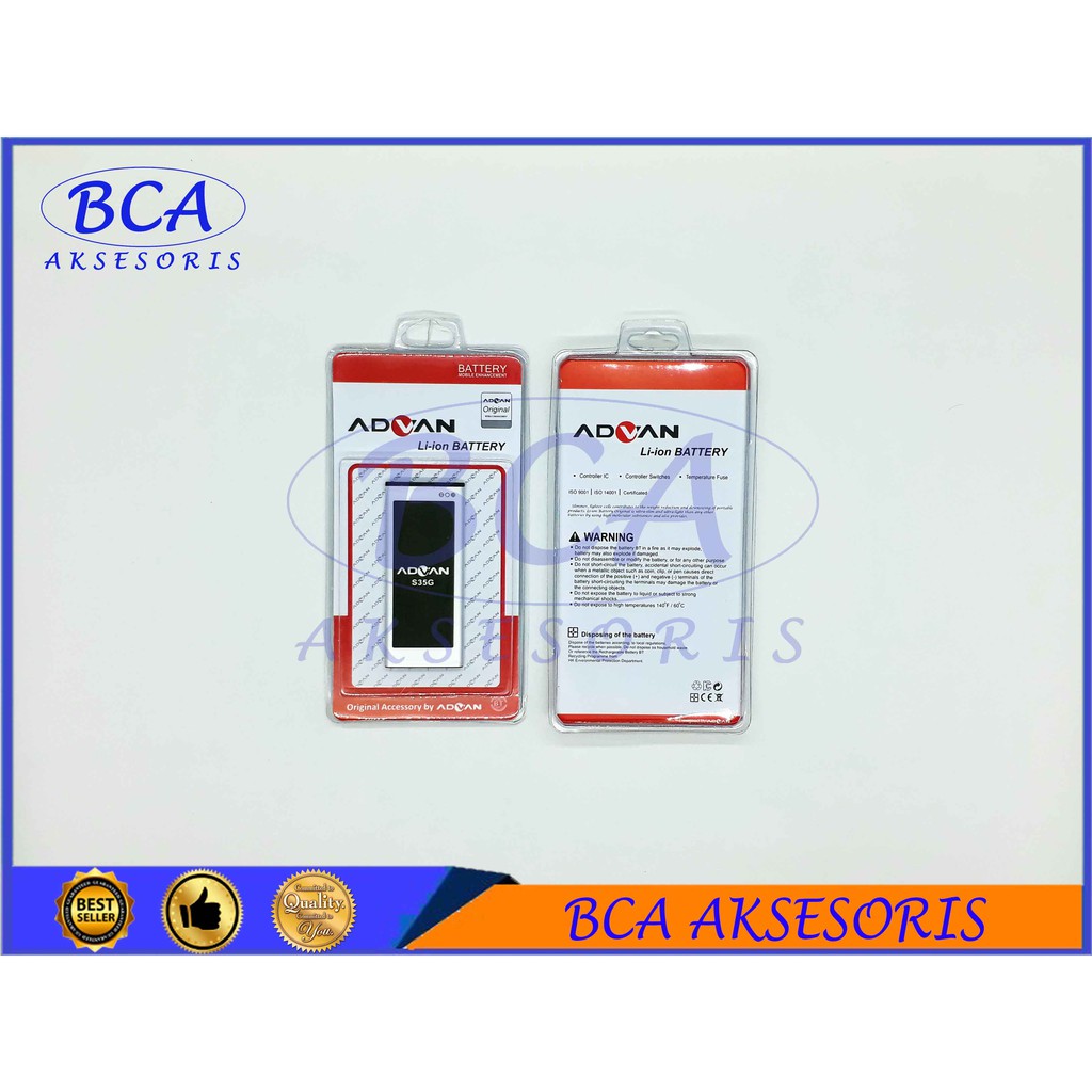 Battery Batre Baterai Advan S35g S3d S35i Bp 35at Bp 35ah Original Shopee Indonesia