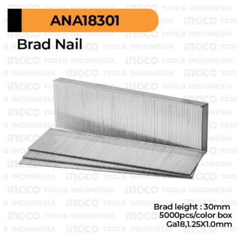 Refill Isi Nailer Paku Tembak T F 30 mm Brad Nail F30 INGCO ANA18301