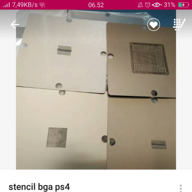 stencil bga ps4