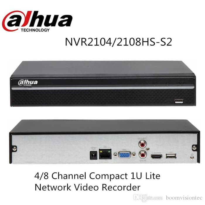 NVR CCTV 8ch DAHUA DHI-NVR2108HS-4KS2