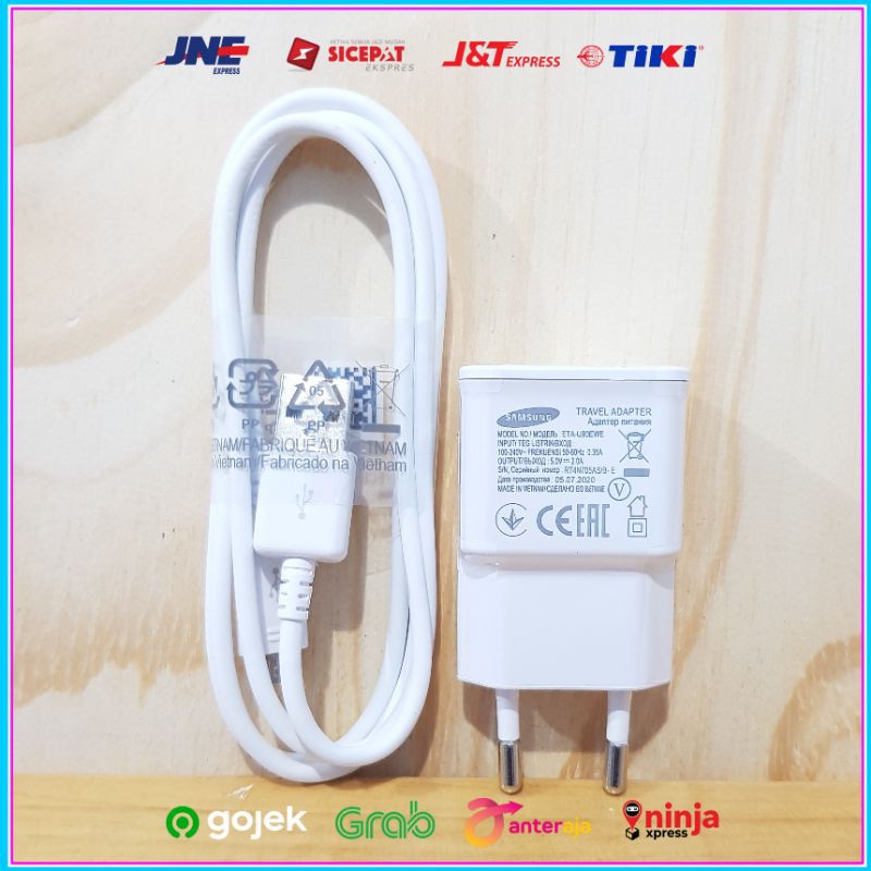 Charger Samsung Galaxy J4 J4 Plus Vietnam ORIGINAL 100% Kabel Data Micro USB 5V 2A