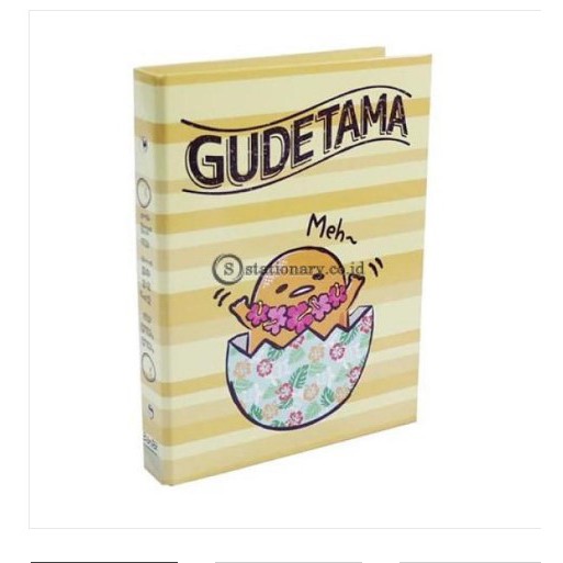

Bantex Multiring Binder 20 Ring 25mm A5 Gudetama Hawaii #1329