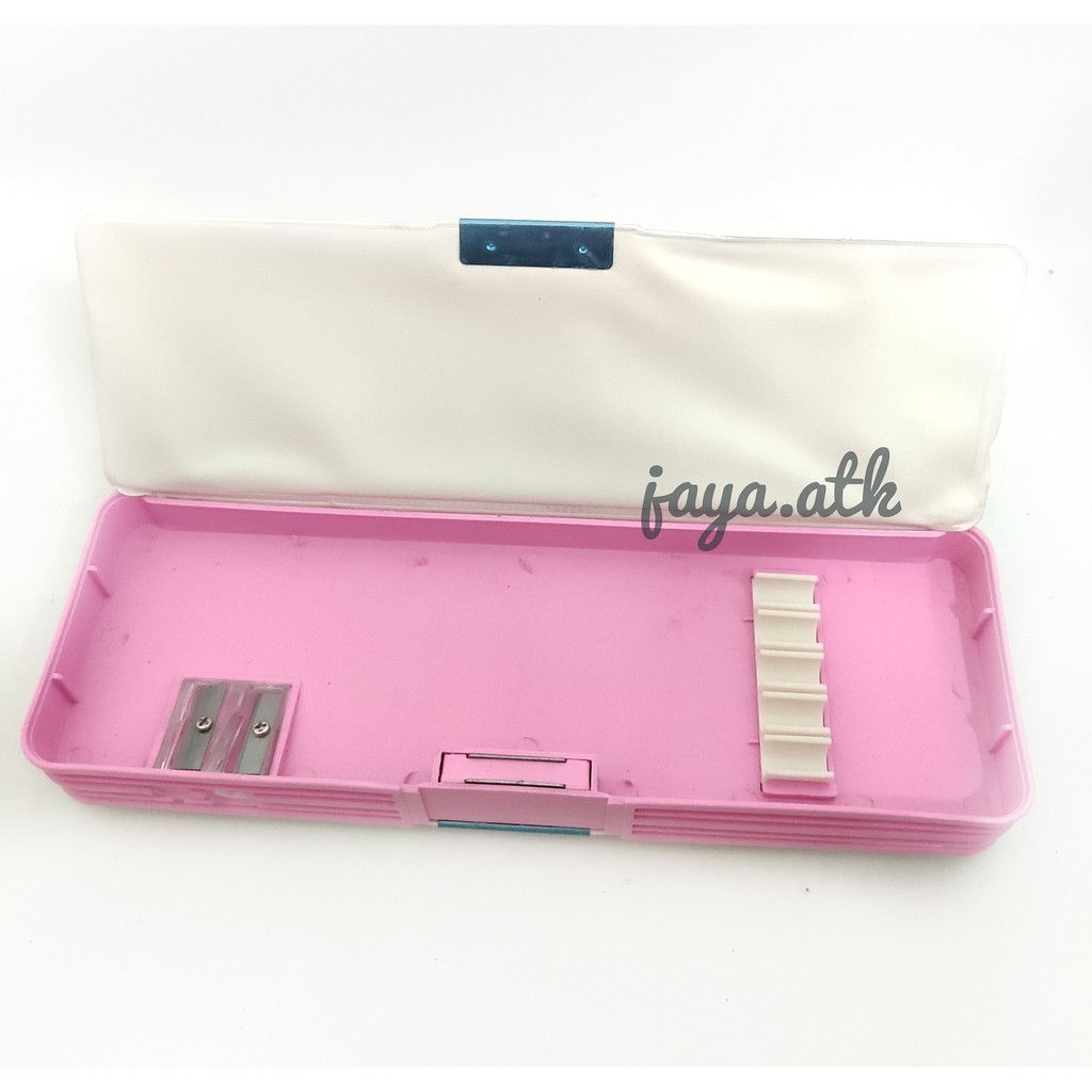 Tempat Pensil Magnet / Kotak Pensil KAX-20104 2 SISI KARAKTER ANAK LUCU SOUVENIR KADO ULTAH
