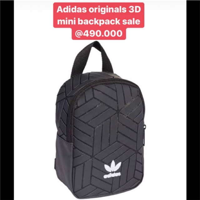 Sale adidas originals 3D mini backpack