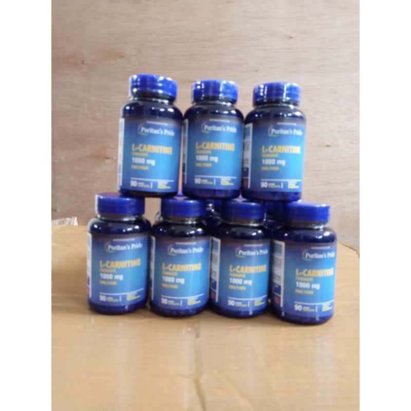 PURITAN PRIDE L-CARNITINE  1000 MG - 90 CAPLETS