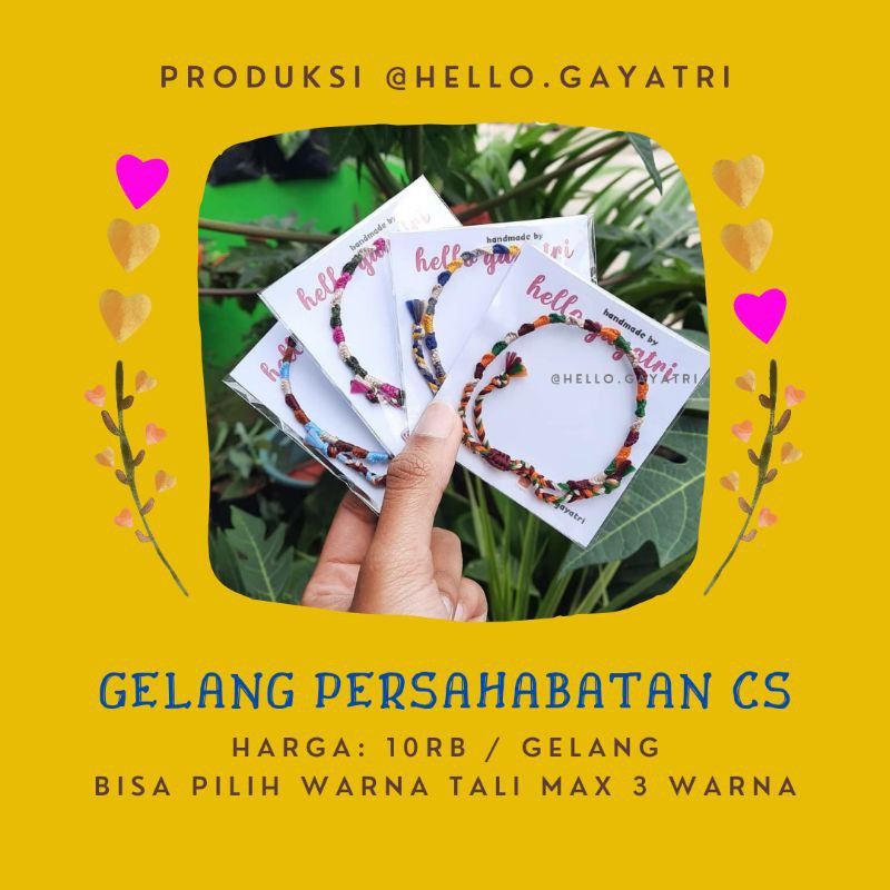 GELANG PERSAHABATAN CS