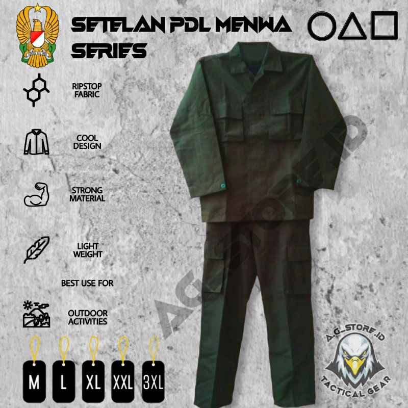 COD STELAN PDL menwa / seragam TNI / seragam Tactical army