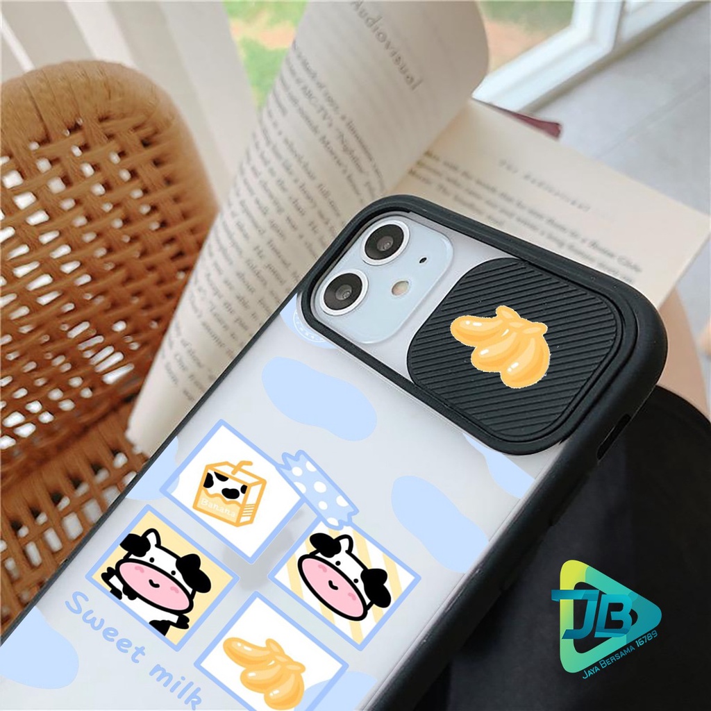 SOFTCASE SLIDE KAMERA COW OPPO VIVO SAMSUNG XIAOMI REALME IPHONE ALL TYPE JB4975