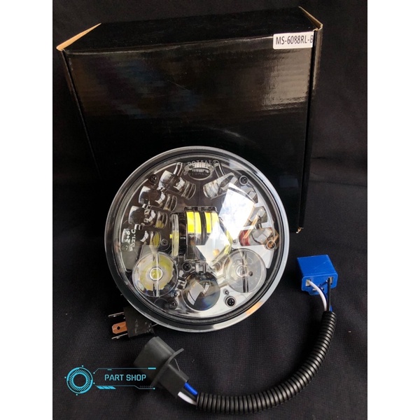 Daymaker 16 led Dus hitam Tipe MS-6088RL-B