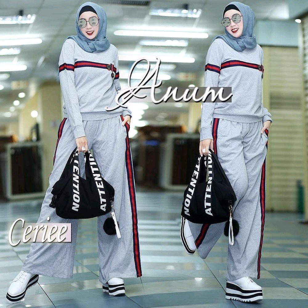 Cuci Gudang - Baju Setelan Wanita Anum Set