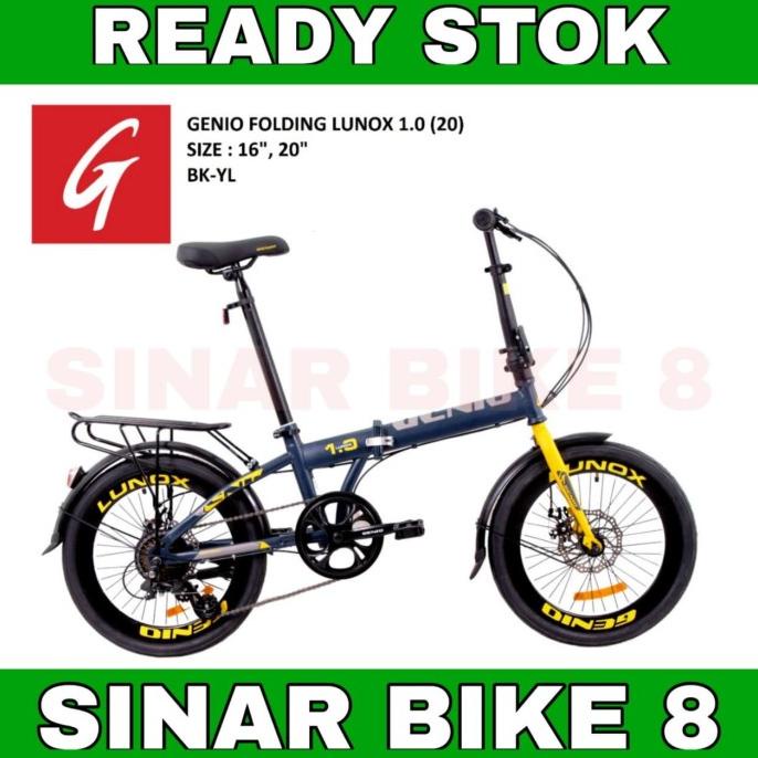 SEPEDA LIPAT GENIO LUNOX 1.0 SIZE 16"