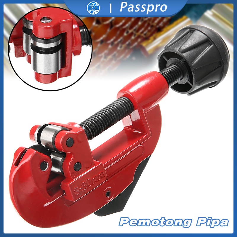 Tubing Cutter Alat Pemotong Pipa Besi Stainless Steel Heavy Duty 3-28mm Pipe Cutters