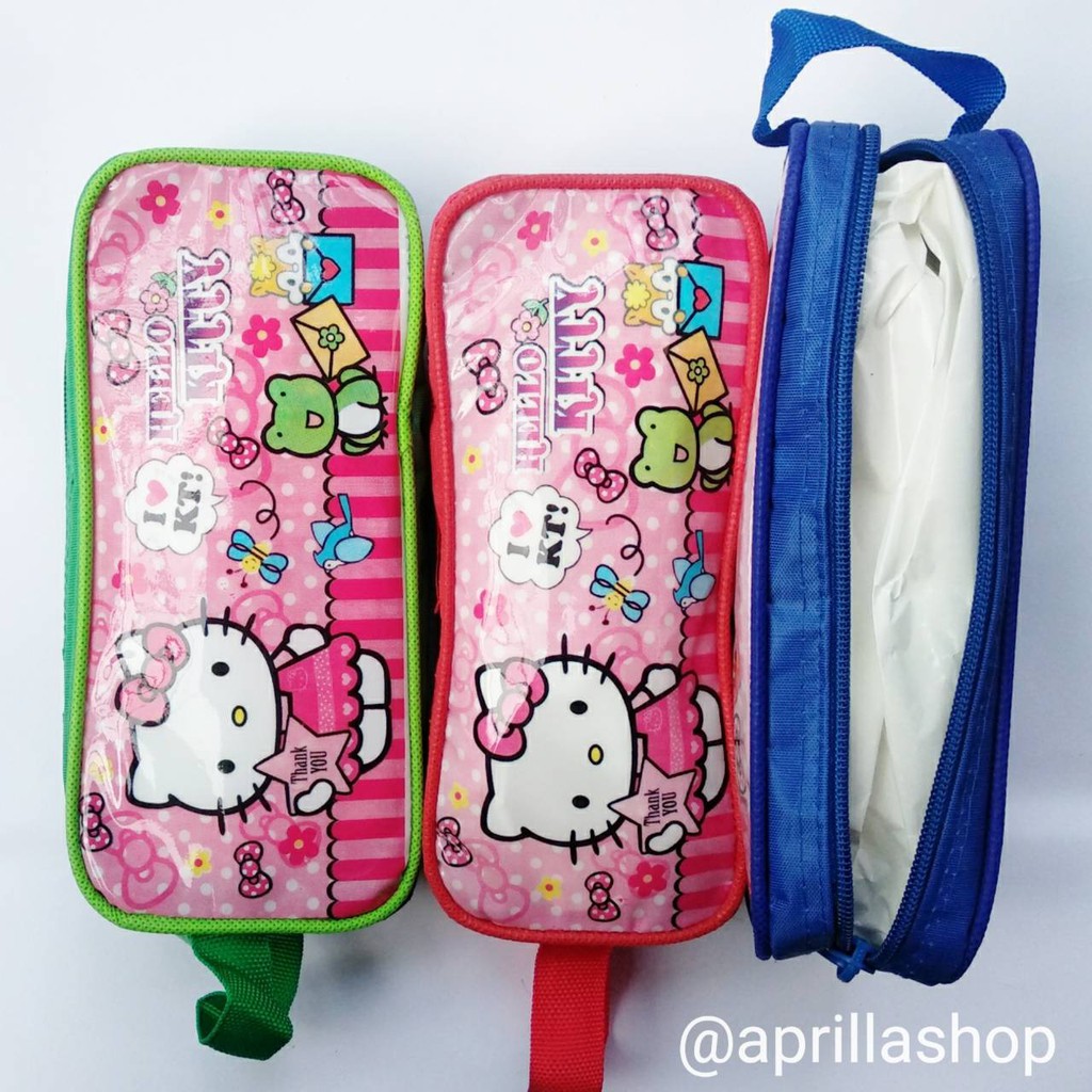 Tempat Pensil Karakter Kain Murah / kostak pensil lucu-2