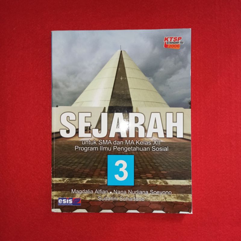 buku pelajaran sejarah IPS SMA kelas 3 esis KTSP