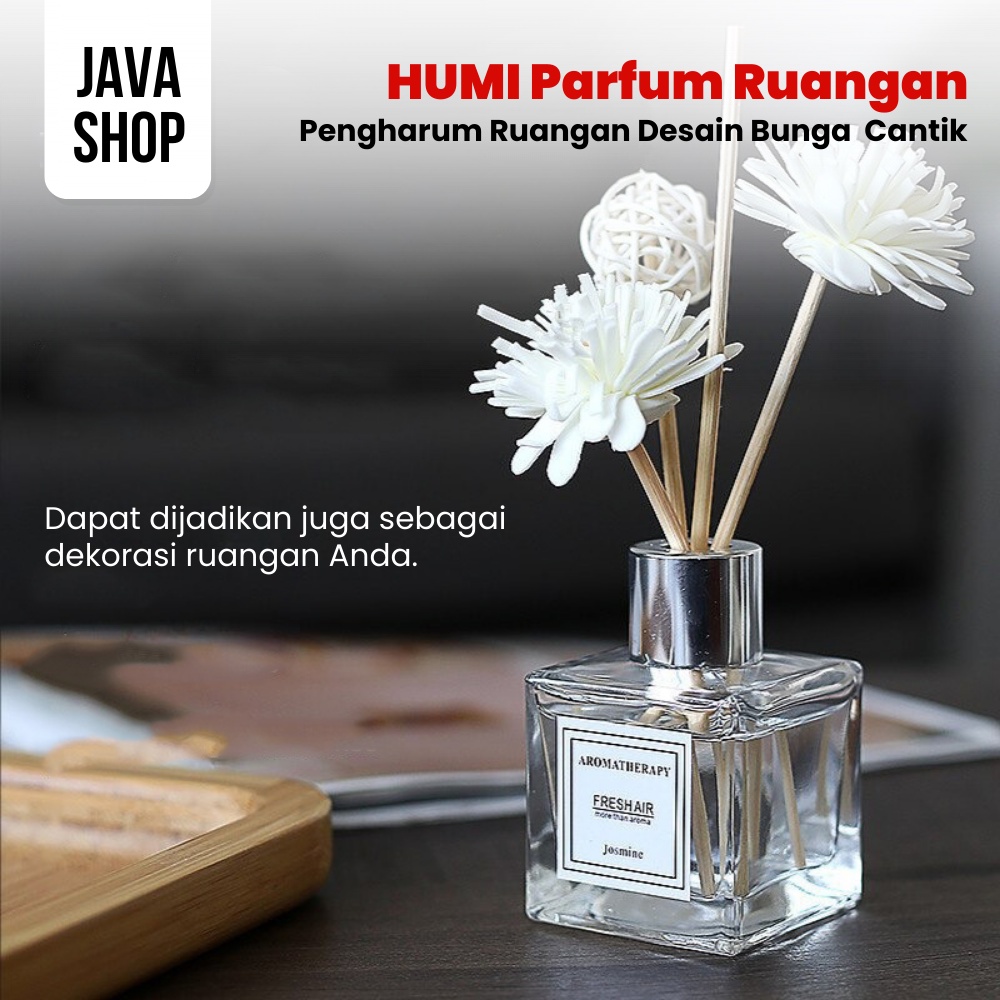 JAVASHOP Parfum Pengharum Ruangan Aromaterapi Stik Rotan Aroma Diffuser