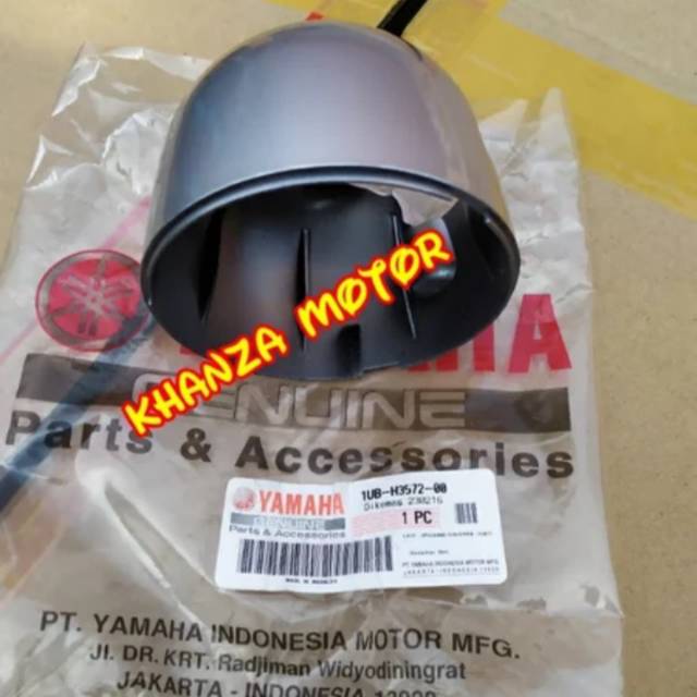 cover spidometer bawah fino karbu ori ygp