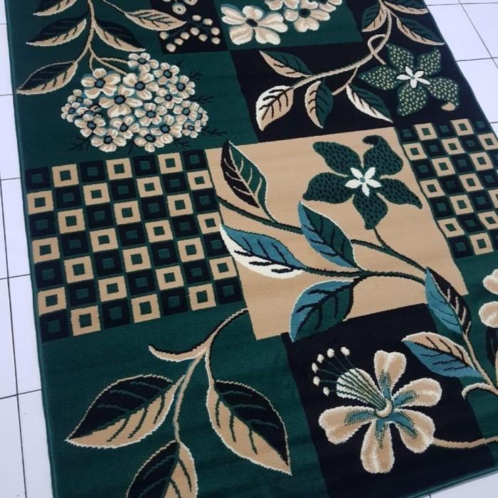 Karpet permadani ukuran 260x330 green collections