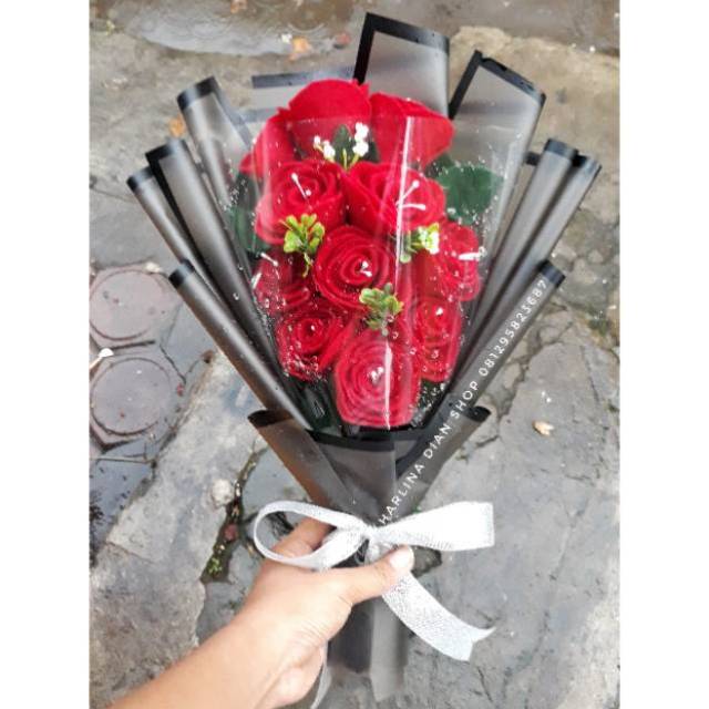 Buket Bunga Cantik Mewah Untuk Kado Wisuda Ultah Dll Shopee