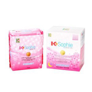 K-Sophie Overnight (Pembalut K-link Asli) - MERAH MUDA