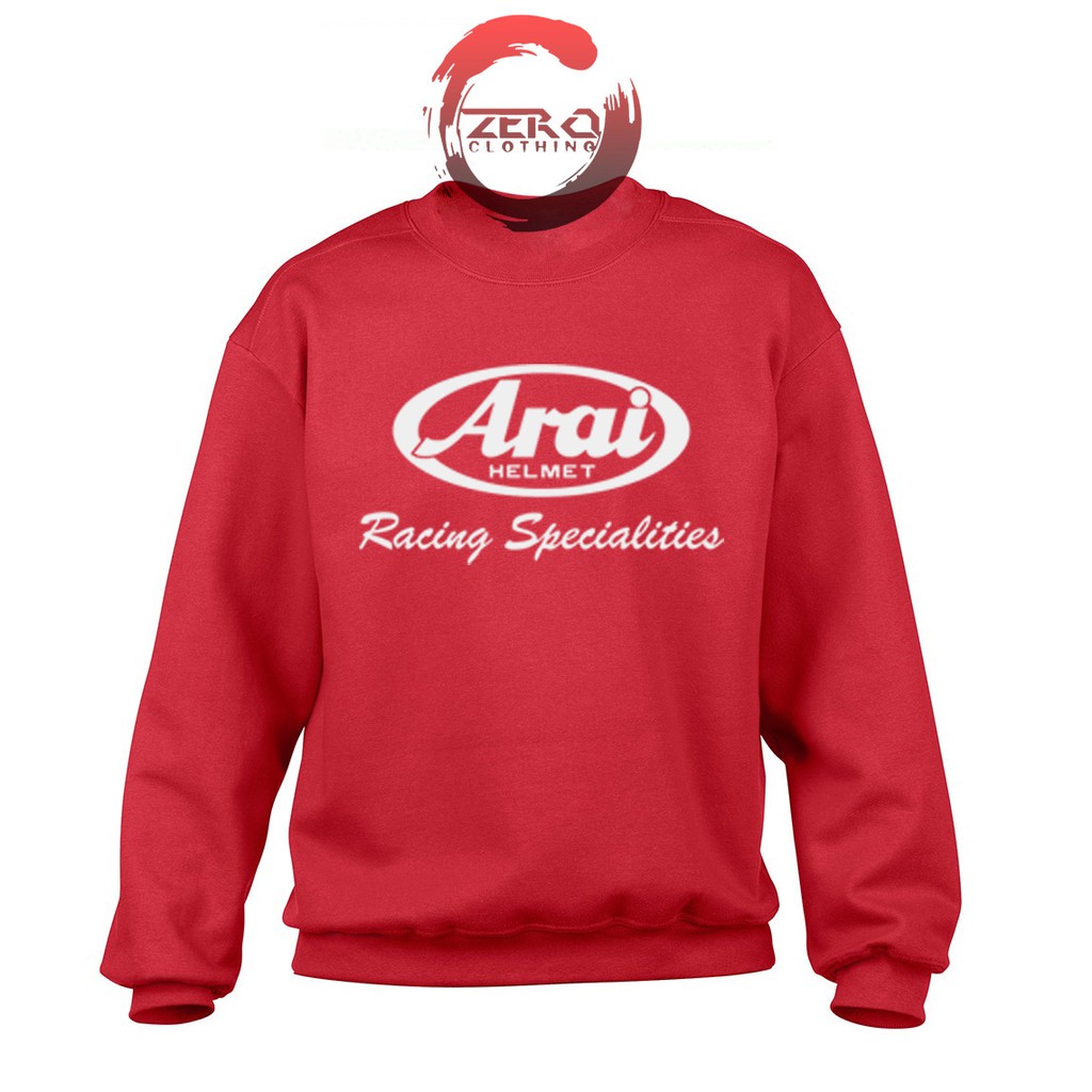 JAKET SWEATER ARAI HELMET