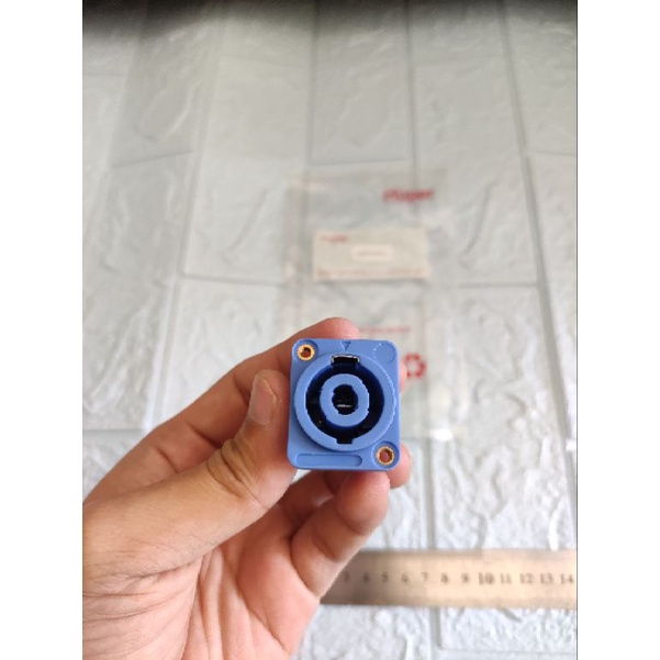 Soket Spikon Huper HUE103 Socket Speakon Huper 4pin Original Huper Female Soket Cewek Konektor Speak