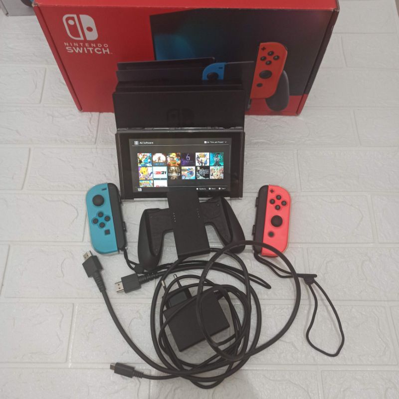 nintendo switch v2 fullset