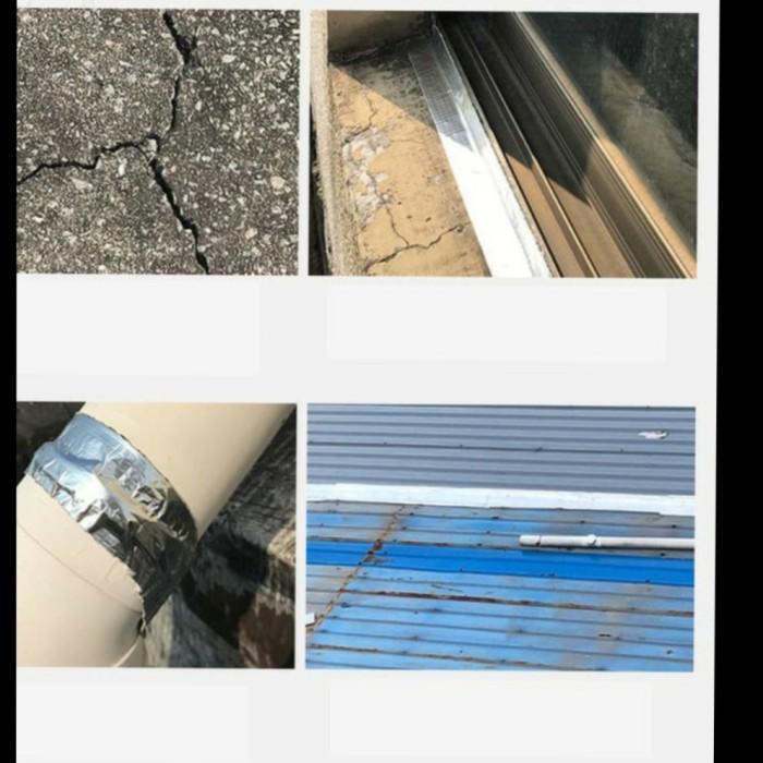 Lakban Anti Bocor Aluminum Foil Waterproof Adhesive Tape 20cm x 5Meter