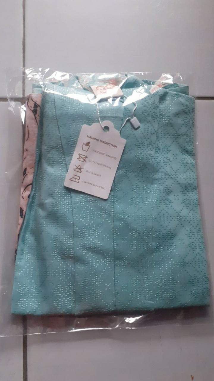 Batik Anak Kebaya Sage Green